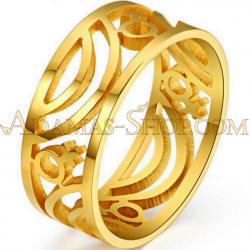 เครื่องประดับ จิวเวลรี่ แหวน คู่ รัก สัญลักษณ์ หญิงรักหญิง เลสเบี้ยน ทอม ดี้ แสตนเลส สแตนเลส Stainless Steel ชุบ สี ทอง แหวนรอบนิ้ว แหวนรอบวง Eternity Infinity Ring ปลอกมีด ออกงาน จิวเวอรี่ ซื้อ ขาย ราคาถูก ของขวัญ วัน วาเลนไทน์ เกิด ปีใหม่