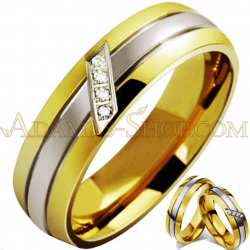 เครื่องประดับ แหวน เกลี้ยง แหวน ผู้ชาย ผู้หญิง คู่ รัก สี 2 ทู โทน เงิน ทอง คำ ขาว Gold Filled เติม เนื้อ ทอง คำ แท้ 9 การัต ซื้อ ของขวัญ เกย์ ทอม ดี้ ตุ๊ด ราคา ถูก เทศกาล วัน วาเลนไทน์ ปีใหม่ เกิด
