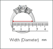 การวัดขนาดแหวนอย่างง่าย